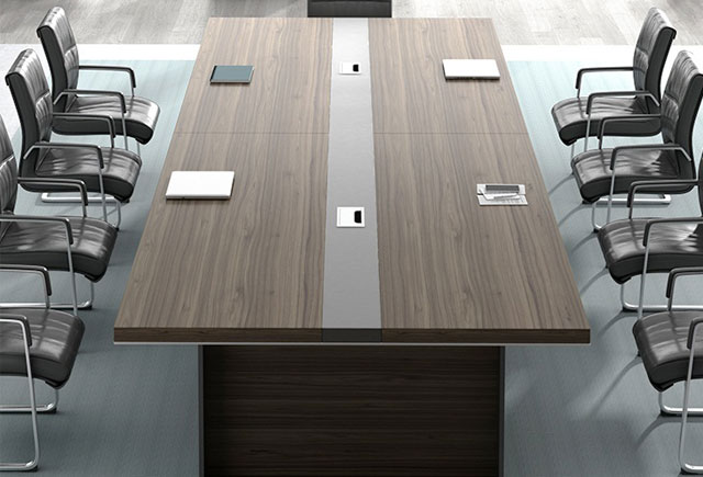 lyg长条形开会办公家具会客