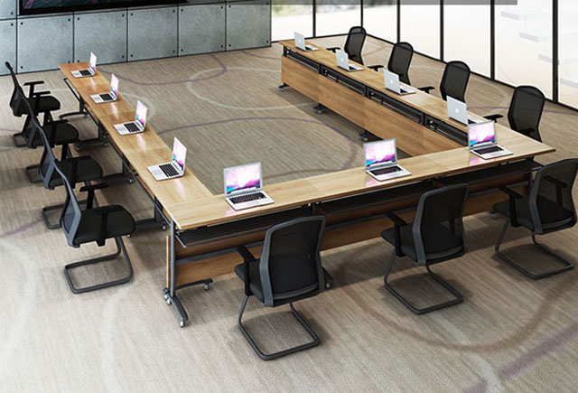 lyg实木油漆会议桌