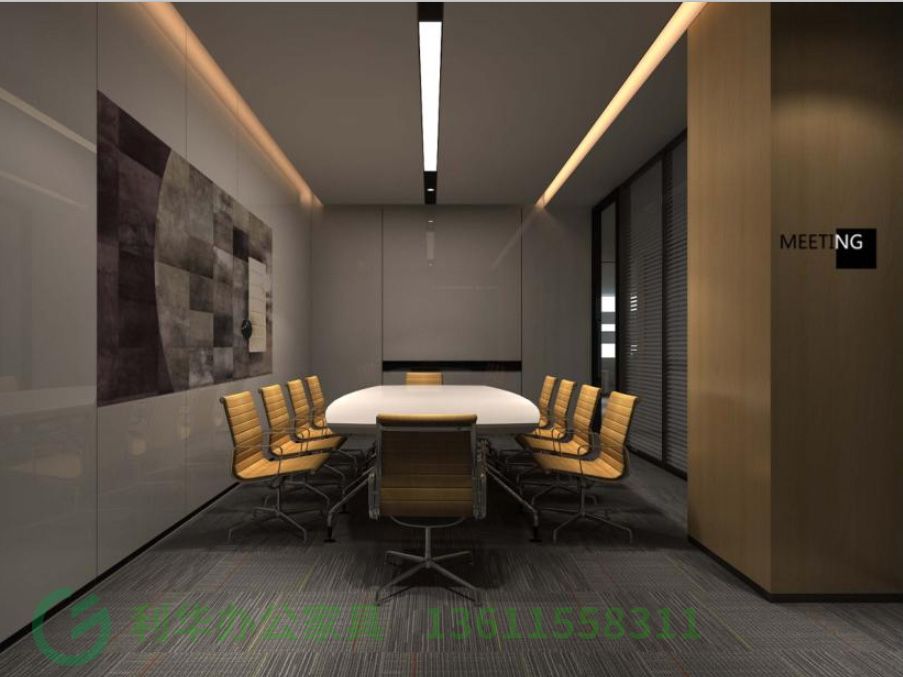 lyg04-会议室(平港式风格样板间)