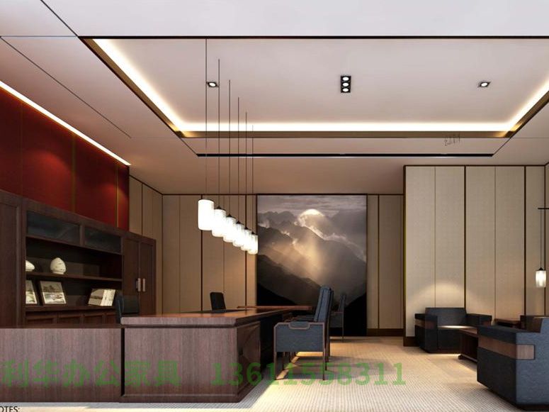 lyg08-总经理室（中式风格样板间）