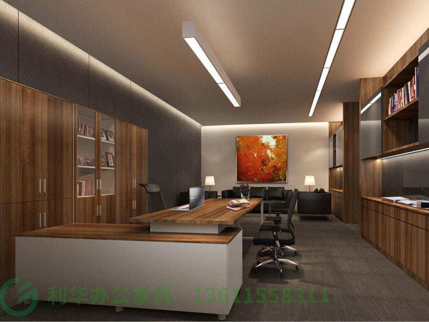 lyg07-总经理室(现代风格样板间)